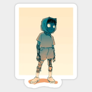 Robo kid Sticker